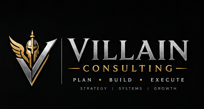 Villain Consulting — Plan, Build, Execute